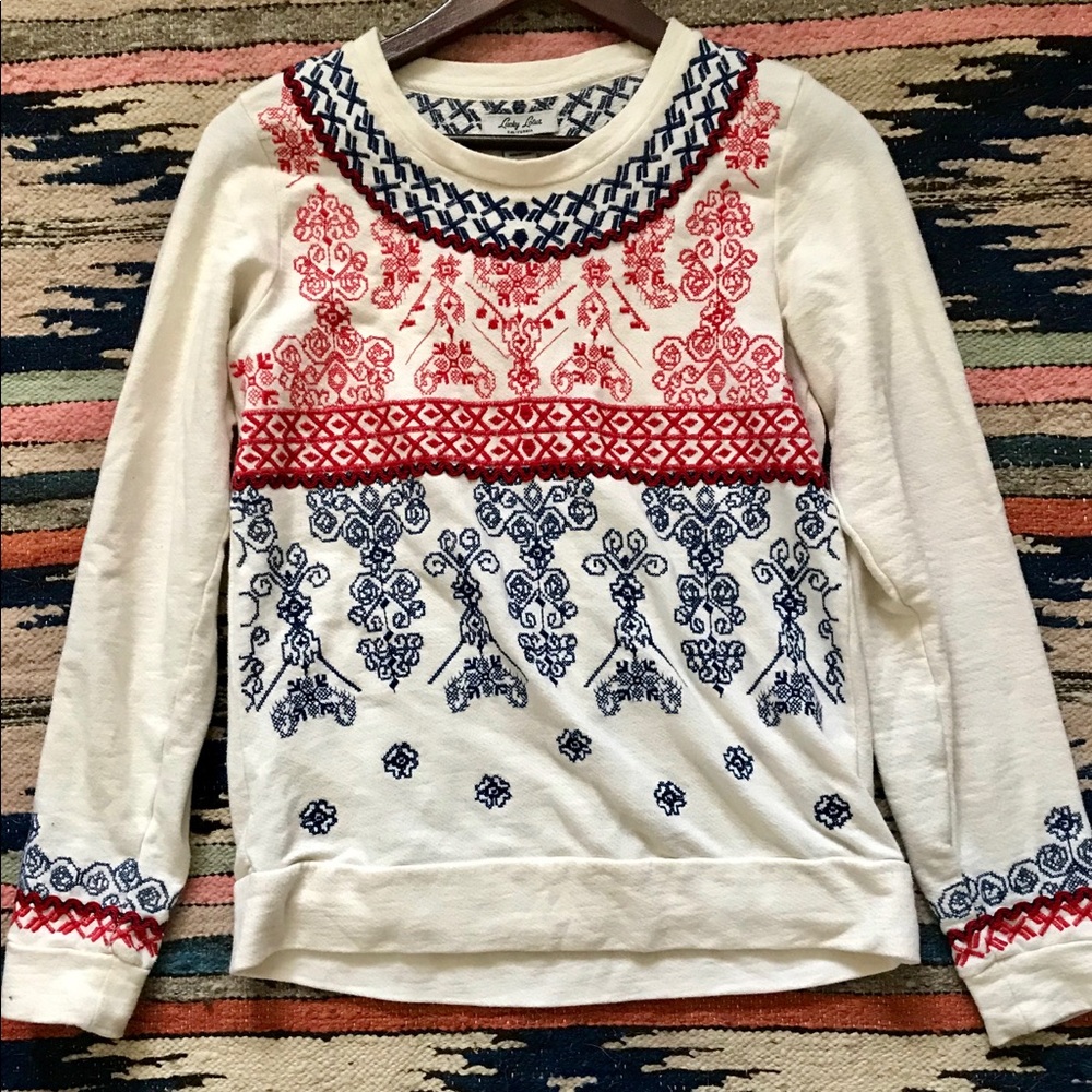 Funky Stitched Sweatshirt